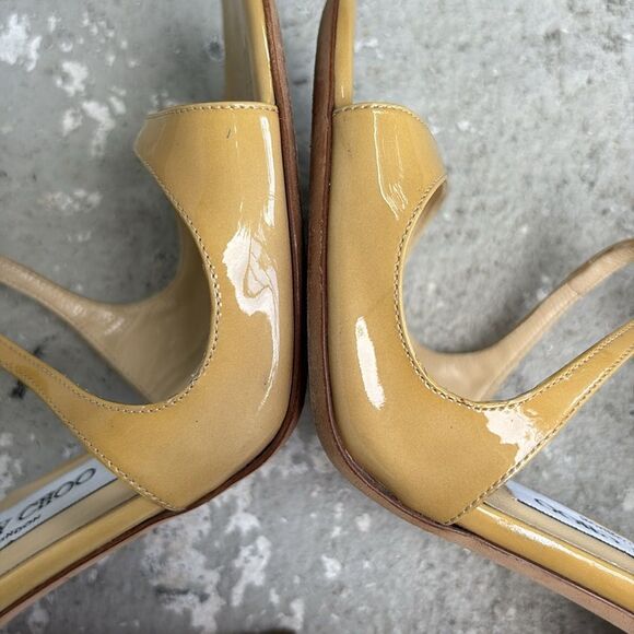 Jimmy Choo patent leather strappy sandals - Picture 5 of 12